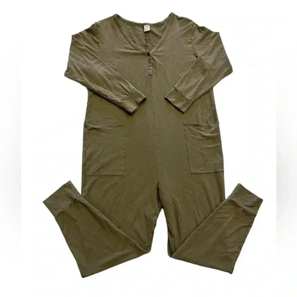 Smash + Tess Wednesday Romper Olive Size XL - Picture 12 of 13